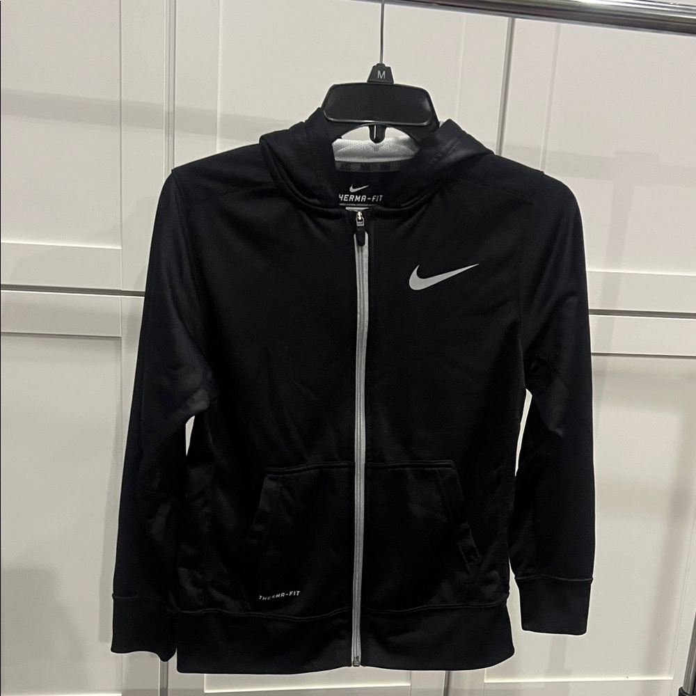 Nike Kids Black and Gray Jacket